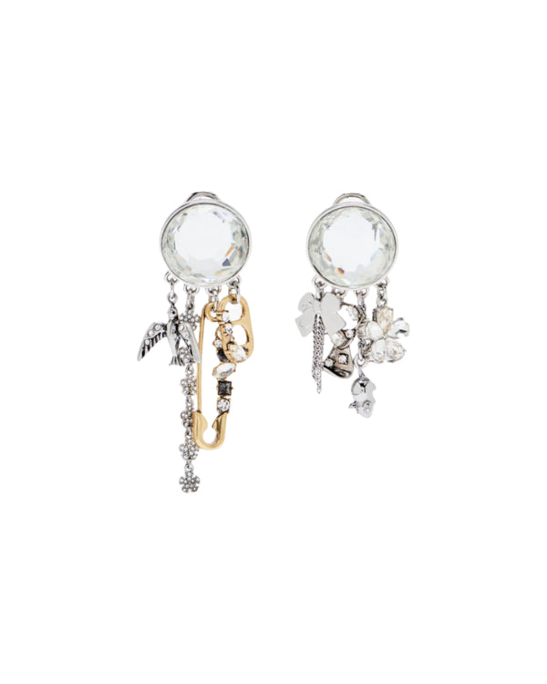 Marc Jacobs Grunge Glam Gem Earrings