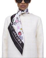Marc Jacobs The Sticker Print Scarf