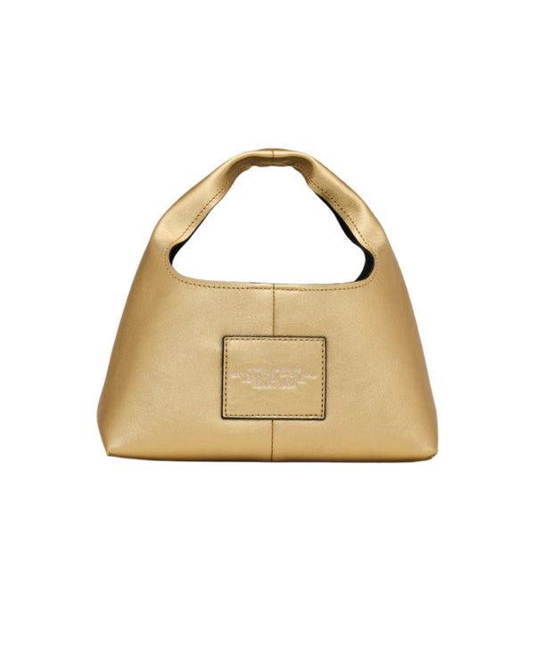 Marc Jacobs The Metallic Mini Sack Shoulder Handbag