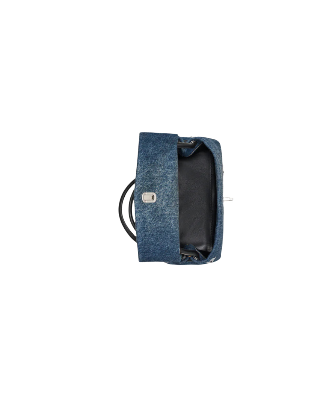 Marc Jacobs The Sequin Daisy Denim Mini Dual Shoulder Handbag