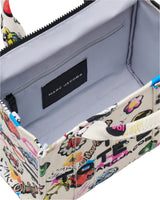 Marc Jacobs The Sticker Canvas Small Tote Handbag