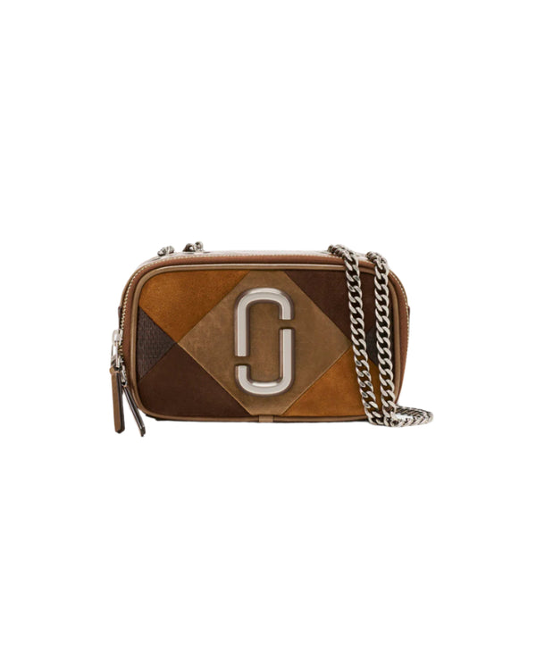 Marc Jacobs The Suede Patchwork Softshot Crossbody Handbag