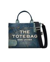 Marc Jacobs The Deconstructed Denim Medium Tote Handbag