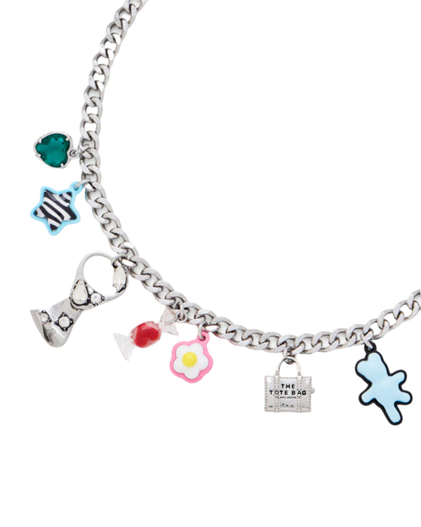 Marc Jacobs Sticker Statement Charm Necklace