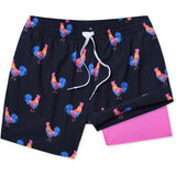 Chubbies Mens The Cockadoodle Doozies 7" Classic Swim Trunks