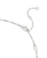 COACH Two-Tone Signature Signet Rondelle Pendant Necklace
