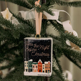 Steel Mill & Co. 'Twas The Night Before Christmas Book Shaped Ceramic Ornament