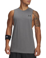 Under Armour Mens UA Left Chest Cut-Off Tank Top