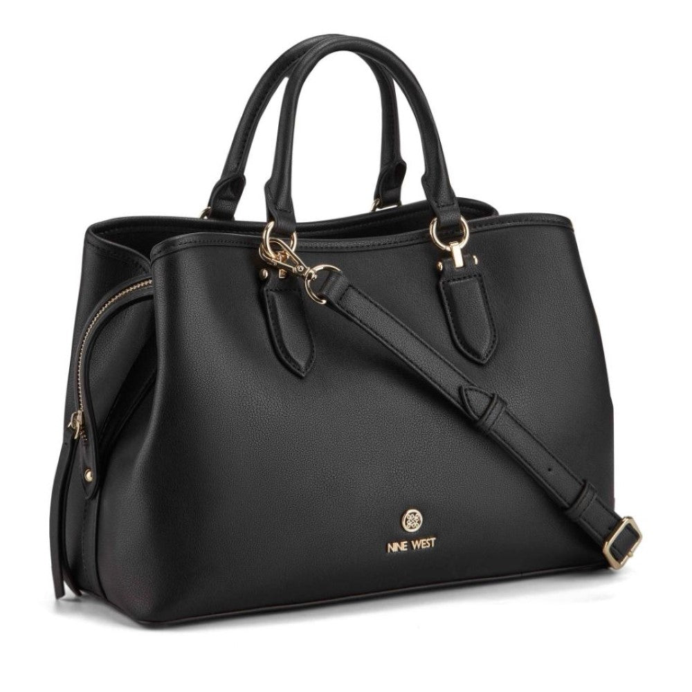 Nine West Saoirse Jet Set Satchel Handbag – ShopCGX