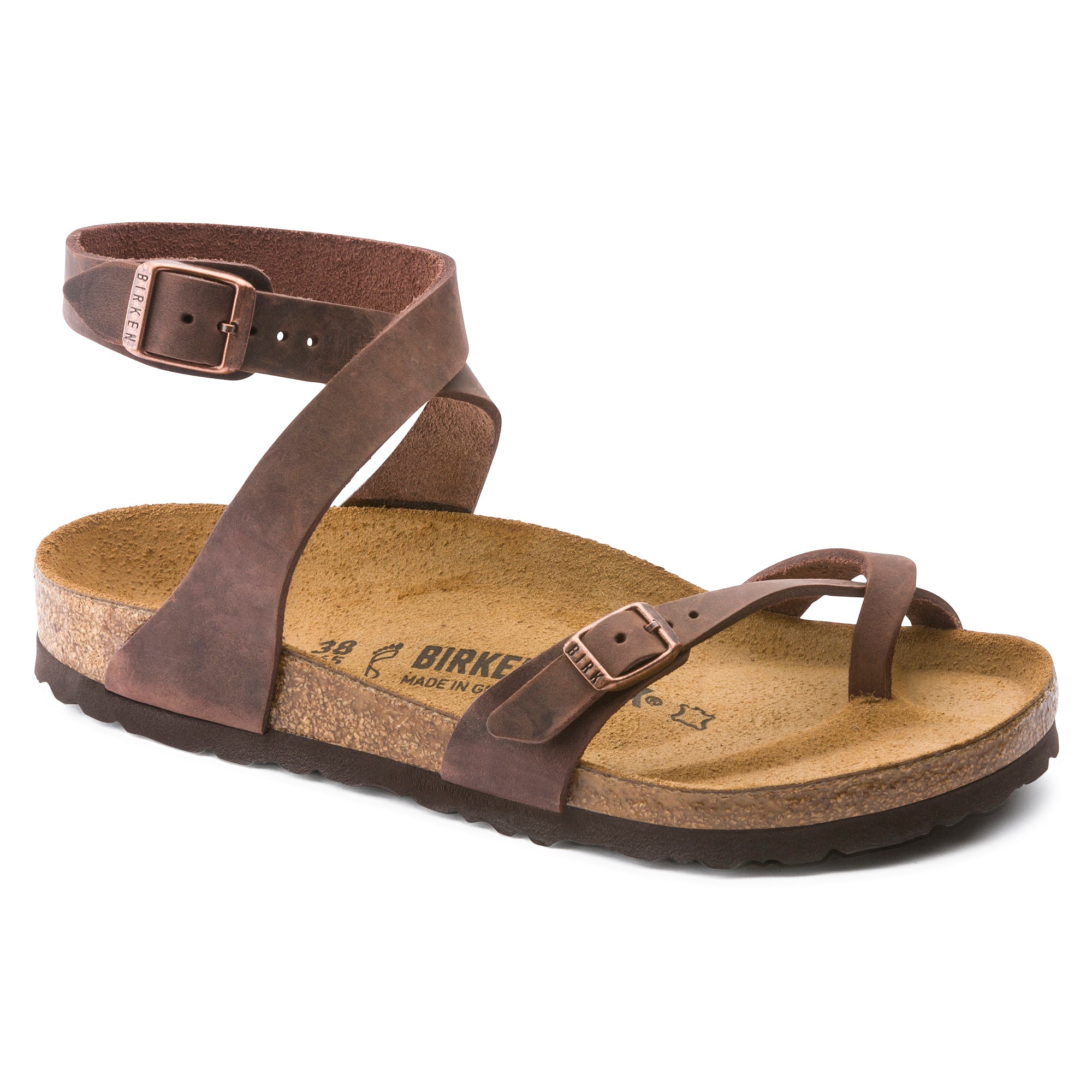 Birkenstock Yara Oiled Leather Sandal - Regular/Wide