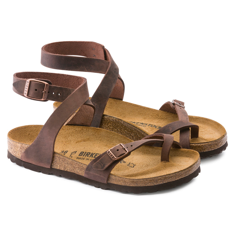 Birkenstock Yara Oiled Leather Sandal - Regular/Wide