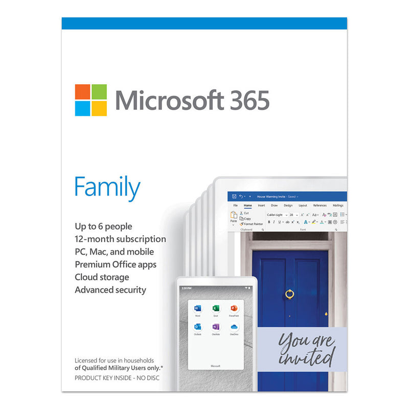 Microsoft Office 365 Family (Military Edition) ShopCGX