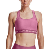 Under Armour Womens Mid Crossback Sports Bra