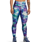 Under Armour Womens HeatGear Armour No-Slip Waistband Ankle Leggings