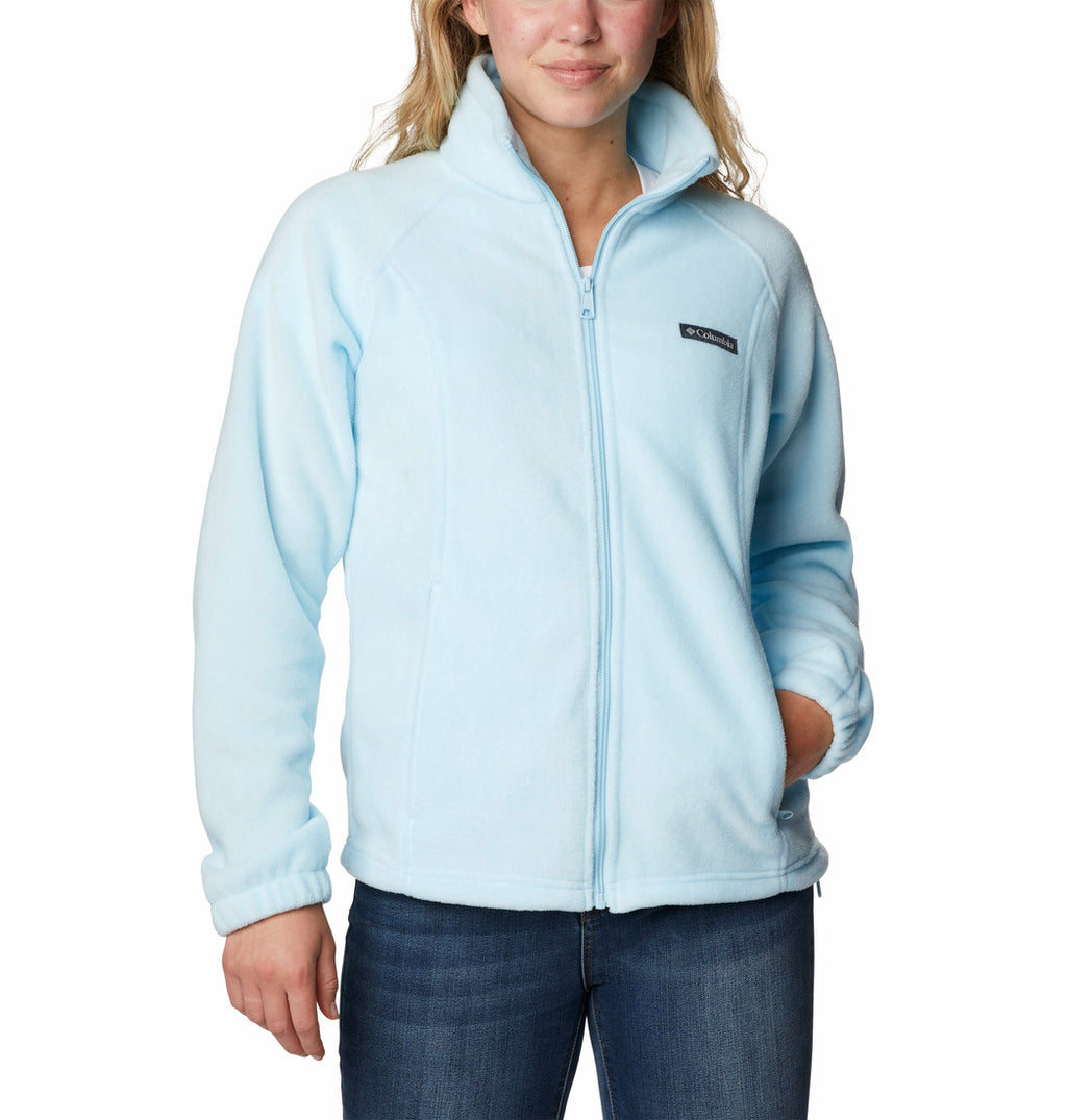 Columbia - Benton Springs - Cropped fleece met halve rits in crème Columbia - Benton Springs - Cropped fleece met halve rits in crème