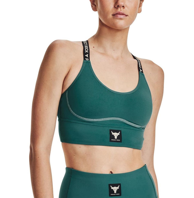 Under Armour Womens Project Rock Infinity Mid Sports Bra