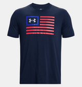 Under Armour Mens UA Freedom Chest Graphic Short Sleeve T-Shirt