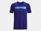 Under Armour Mens Camo Chest Stripe Short Sleeve T-Shirt