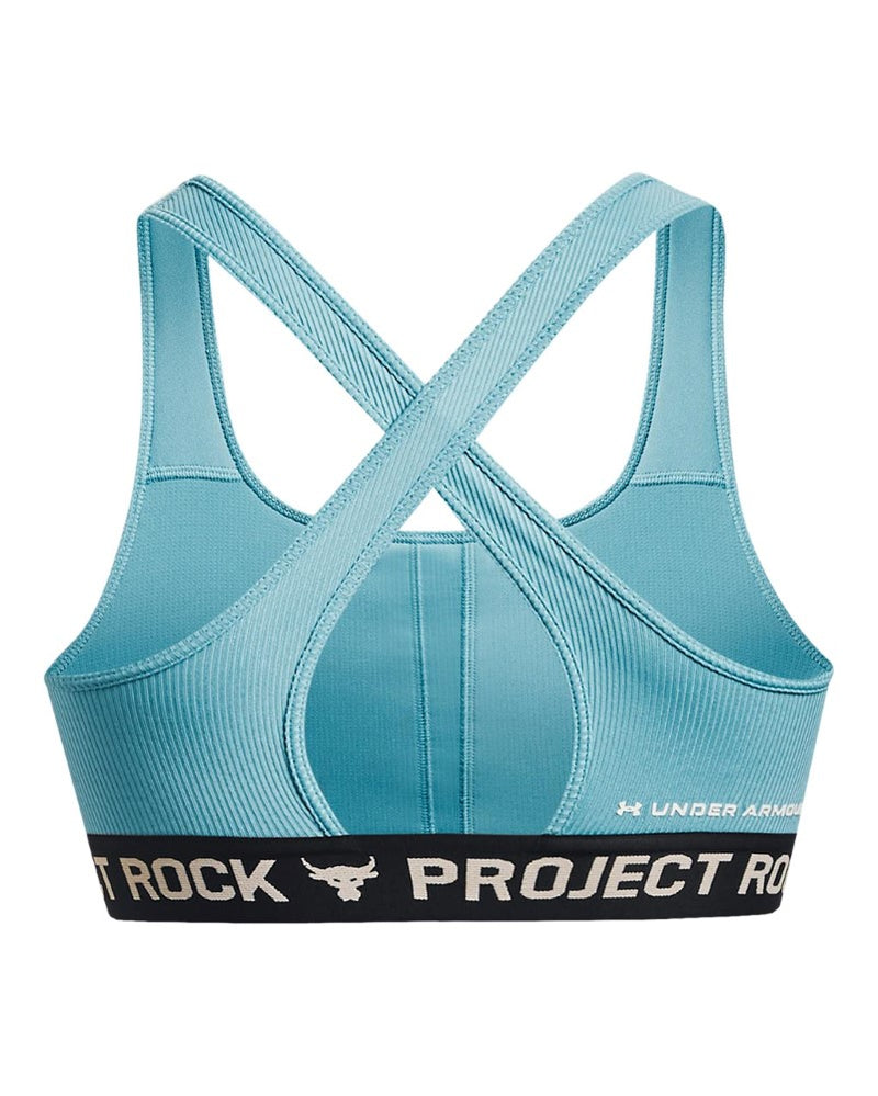 Under Armour Womens Project Rock Crossback Sports Bra