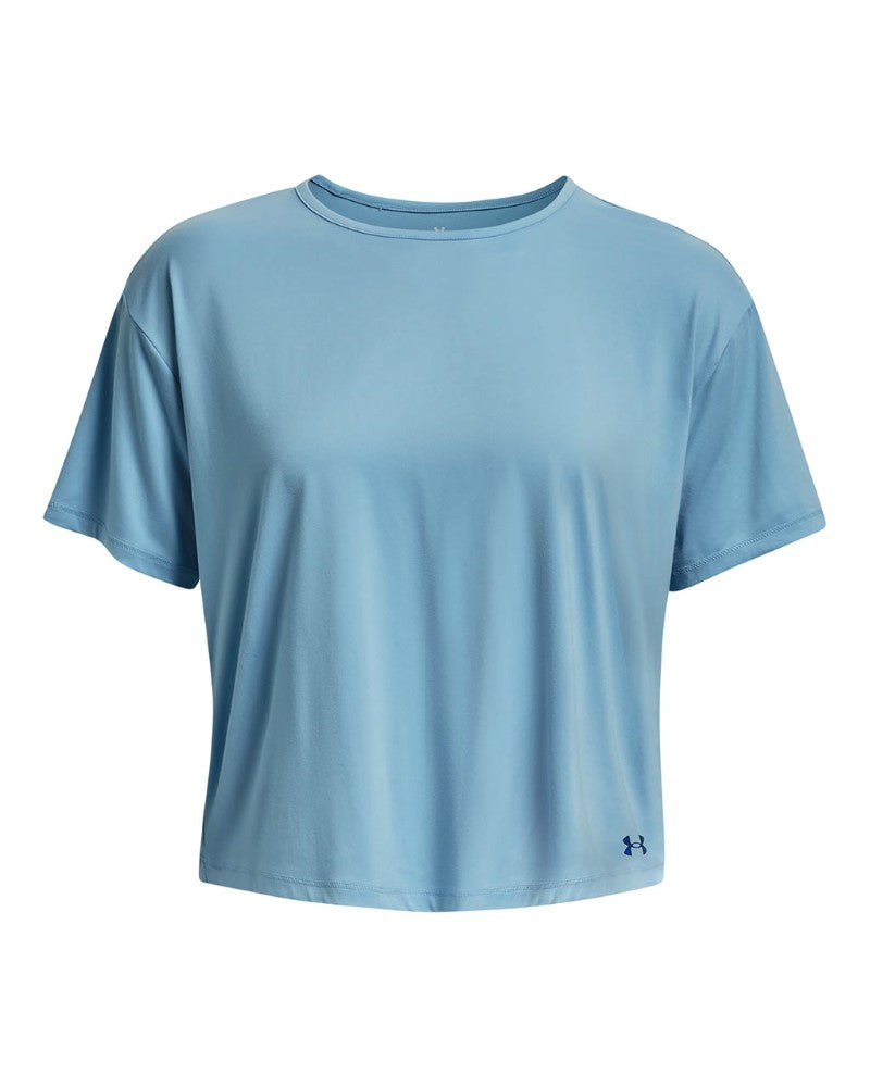 Under Armour Womens Motion Cropped Short Sleeve T-Shirt
