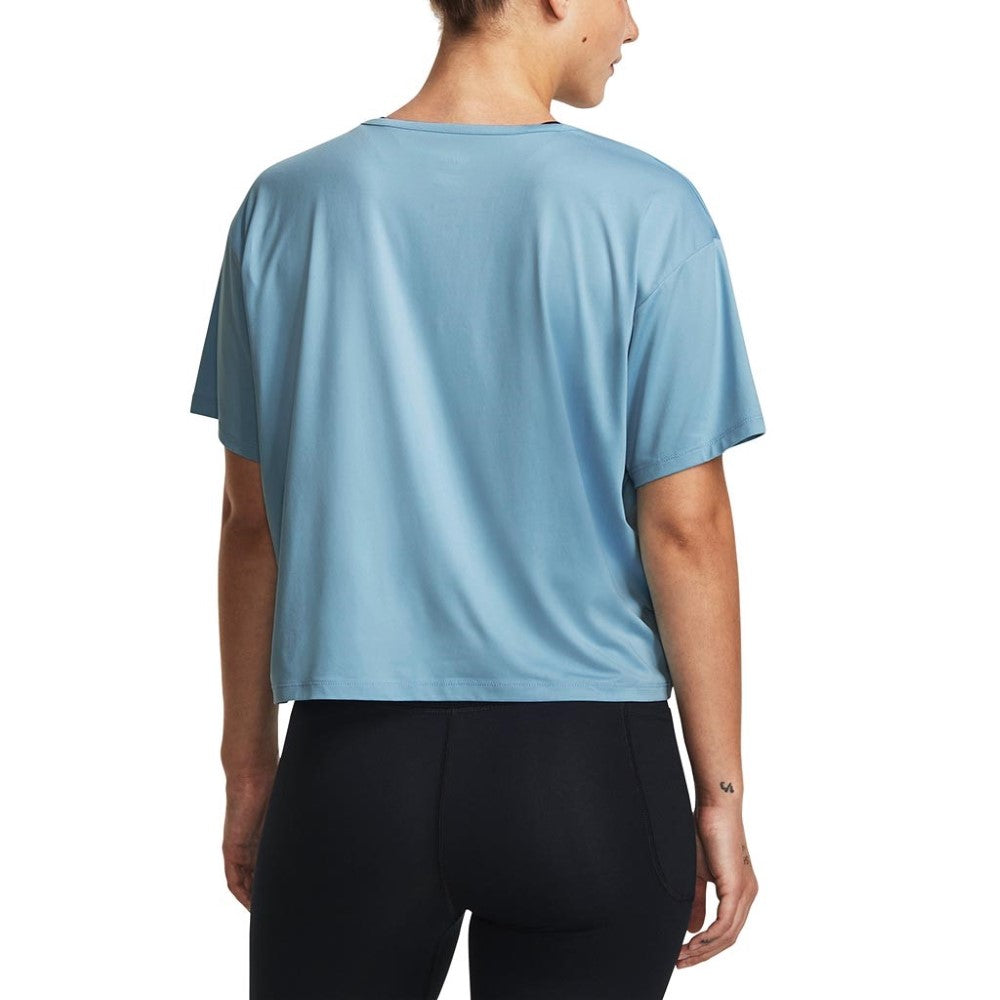 Under Armour Womens Motion Cropped Short Sleeve T-Shirt