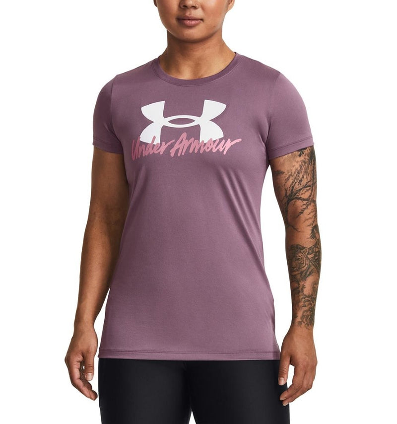 Under Armour Womens Tech Graphic Short Sleeve T-Shirt