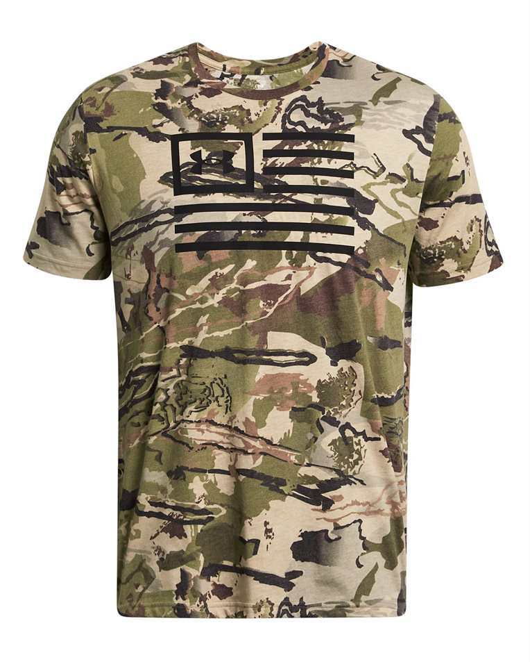 Under Armour Mens UA Freedom Camo Short Sleeve T-Shirt