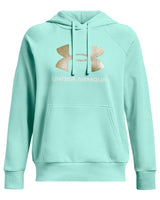 Under Armour Womens Rival Fleece Glitter Pullover Hoodie