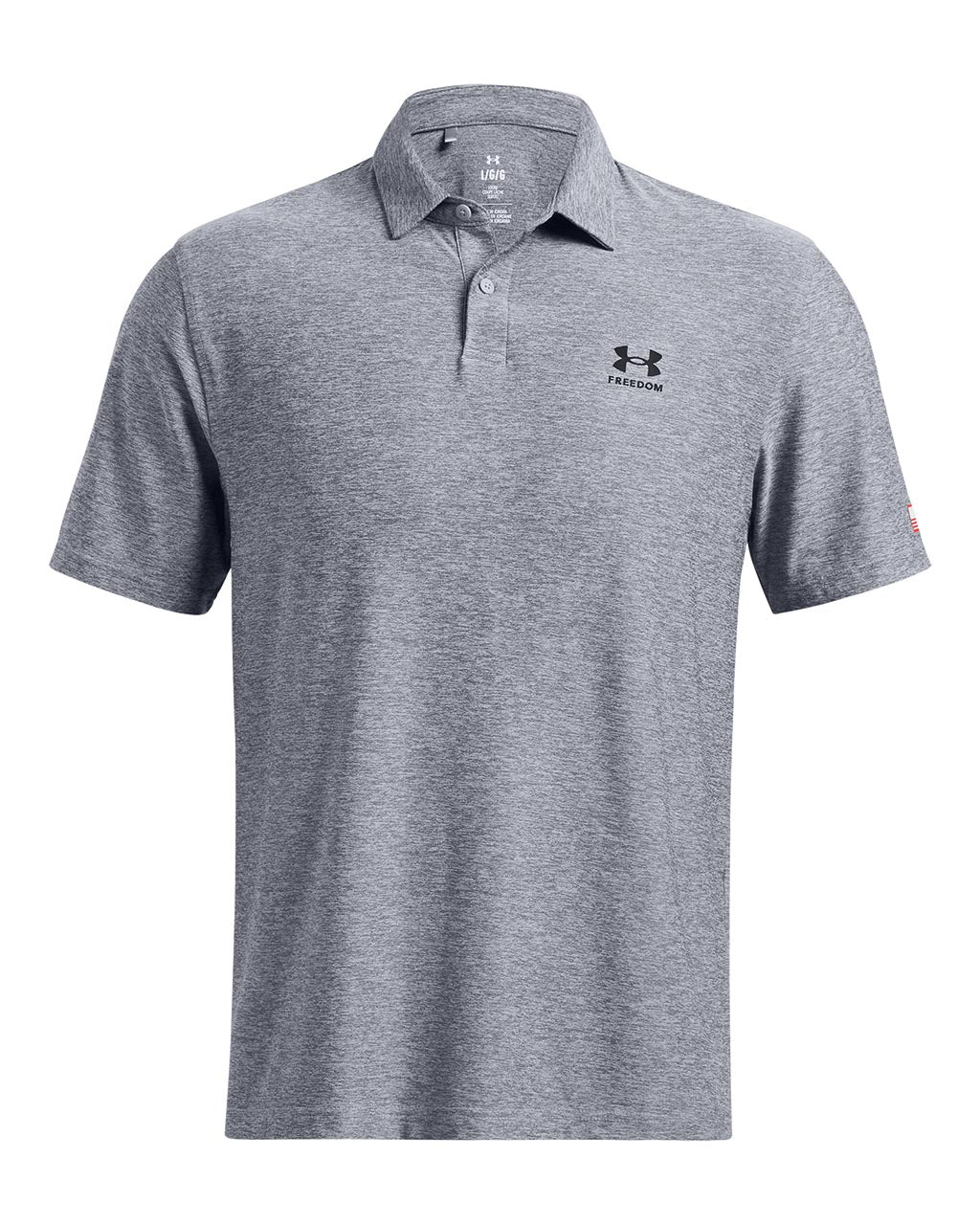 Under Armour Mens T2G Freedom Short Sleeve Polo Shirt