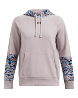 Under Armour Womens UA Rival Fleece Blocked Hoodie Sweatshirt