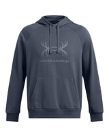 Under Armour Mens UA Rival Fleece Antler Hoodie Sweatshirt