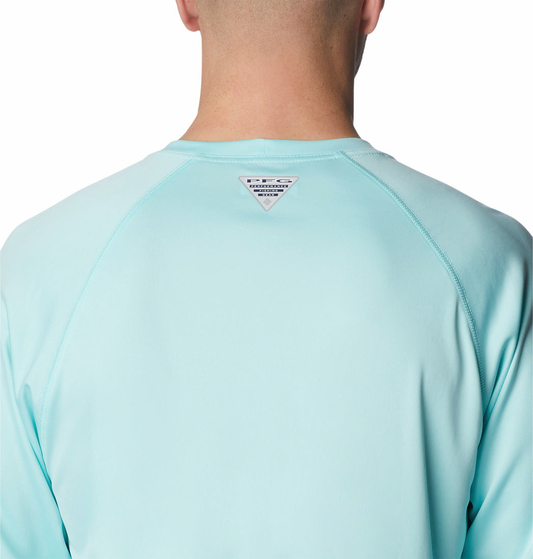 Chemise Manches Longues Columbia Terminal Tackle Pour Homme Vert Glac Logo Blanc Taille Xxl~p127558337 Chemise Manches Longues Columbia Terminal Tackle Pour Homme Vert Glac Logo Blanc Taille Xxl~p127558337