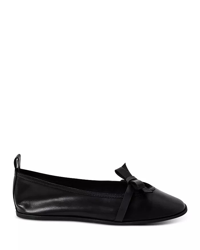 Free People Womens Mani Bow Flats