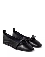 Free People Womens Mani Bow Flats