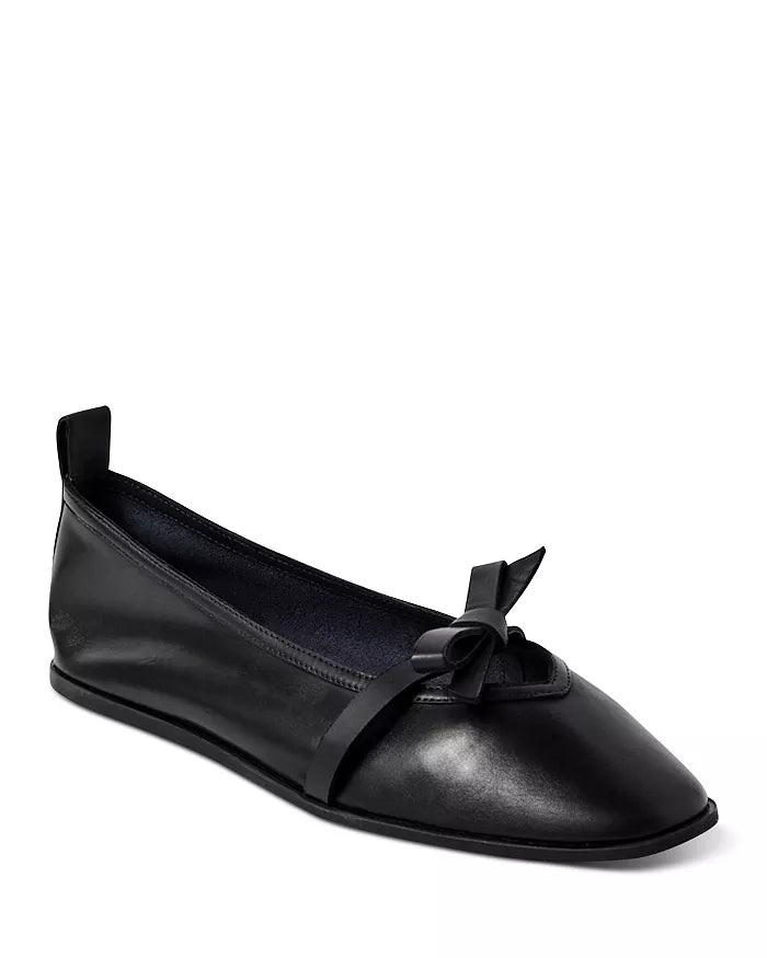 Free People Womens Mani Bow Flats