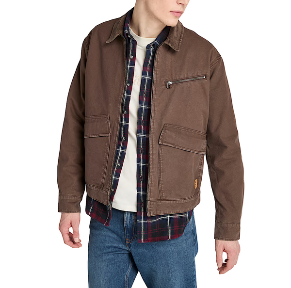 Timberland Mens Strafford Washed Canvas Jacket
