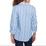 Ruby Rd. Womens Embroidered 3/4 Sleeve Top