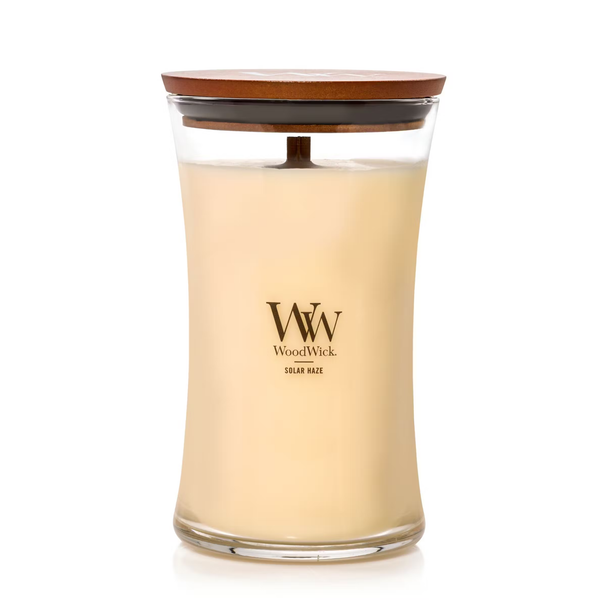 WoodWick Large Hourglass Candle - Solar Haze