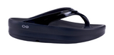 OOFOS Womens OOmega OOahh Platform Thong Sandals