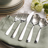 Gibson Home Hulton 20 Piece Stainless Steel Flatware Set - Silver