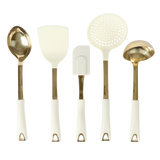 Martha Stewart Lockton Stainless Steel & Nylon Kitchen Tool Set - 5 Piece