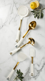 Martha Stewart Lockton Stainless Steel & Nylon Kitchen Tool Set - 5 Piece