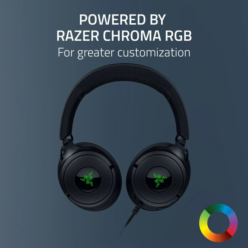 Razer Kraken V4 X Wired Gaming Headset with Chroma RGB