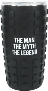 Pavilion The Legend Travel Tumbler with 3D Silicone Wrap - 20 oz.