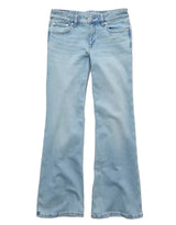 American Eagle Womens AE Stretch Low-Rise Flare Jeans