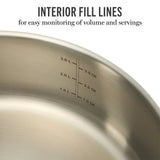 Martha Stewart Castelle Stainless Steel Non-Toxic Cookware Set - 10 Piece