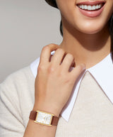 COACH Unisex Elliot Brown Leather Watch