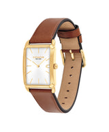 COACH Unisex Elliot Brown Leather Watch
