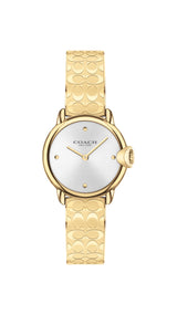 COACH Womens Arden Gold-Tone Watch