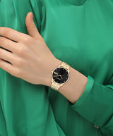 COACH Womens Ellie Gold-Tone Watch